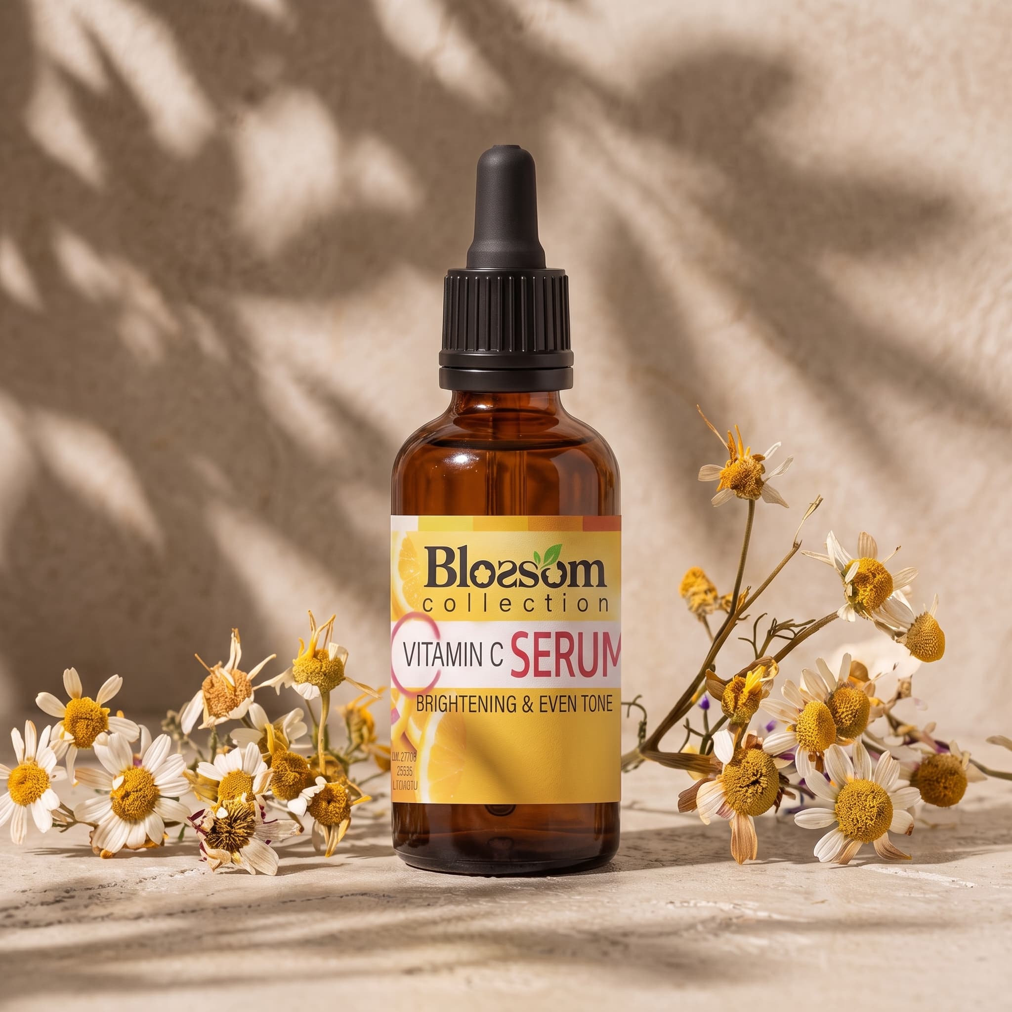 vitamin C droper bottle sun flowers plants.jpg
