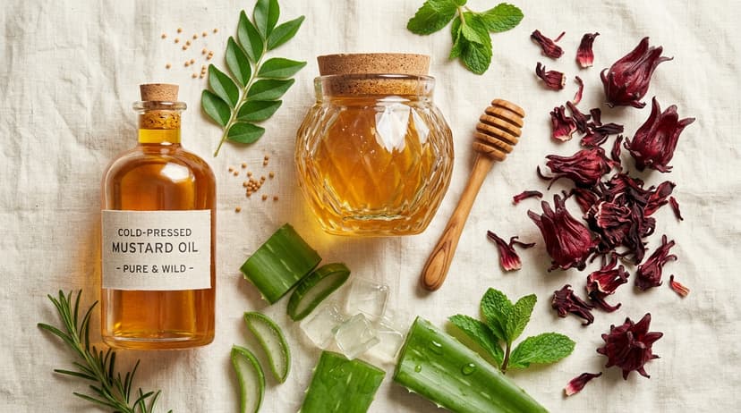 Local Ingredients in Blossoms Collection
