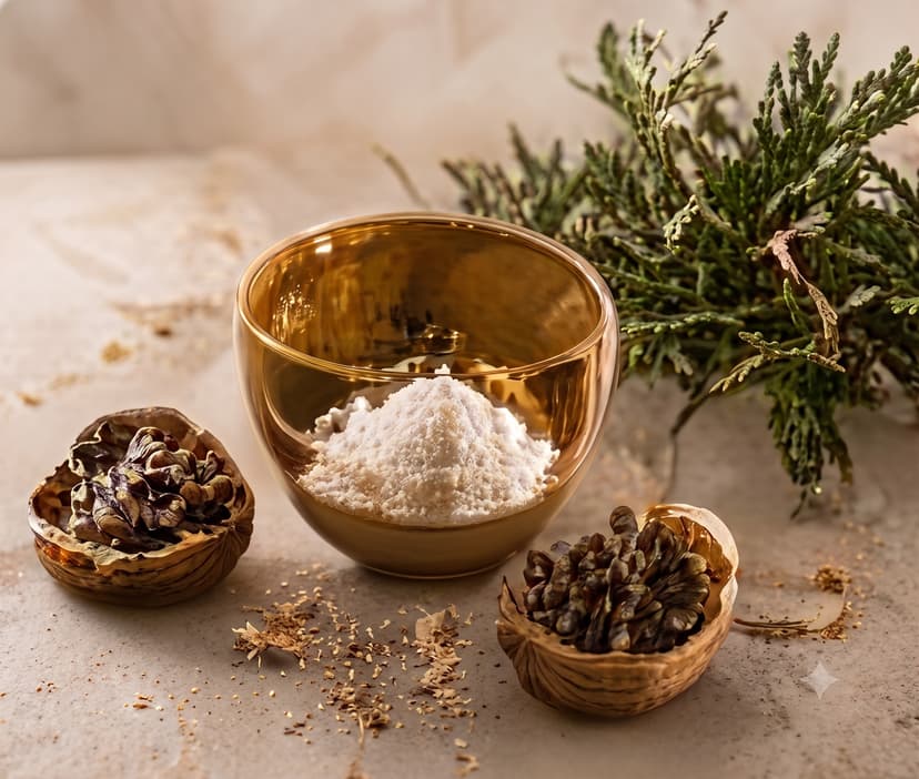 Natural ingredients and bowls